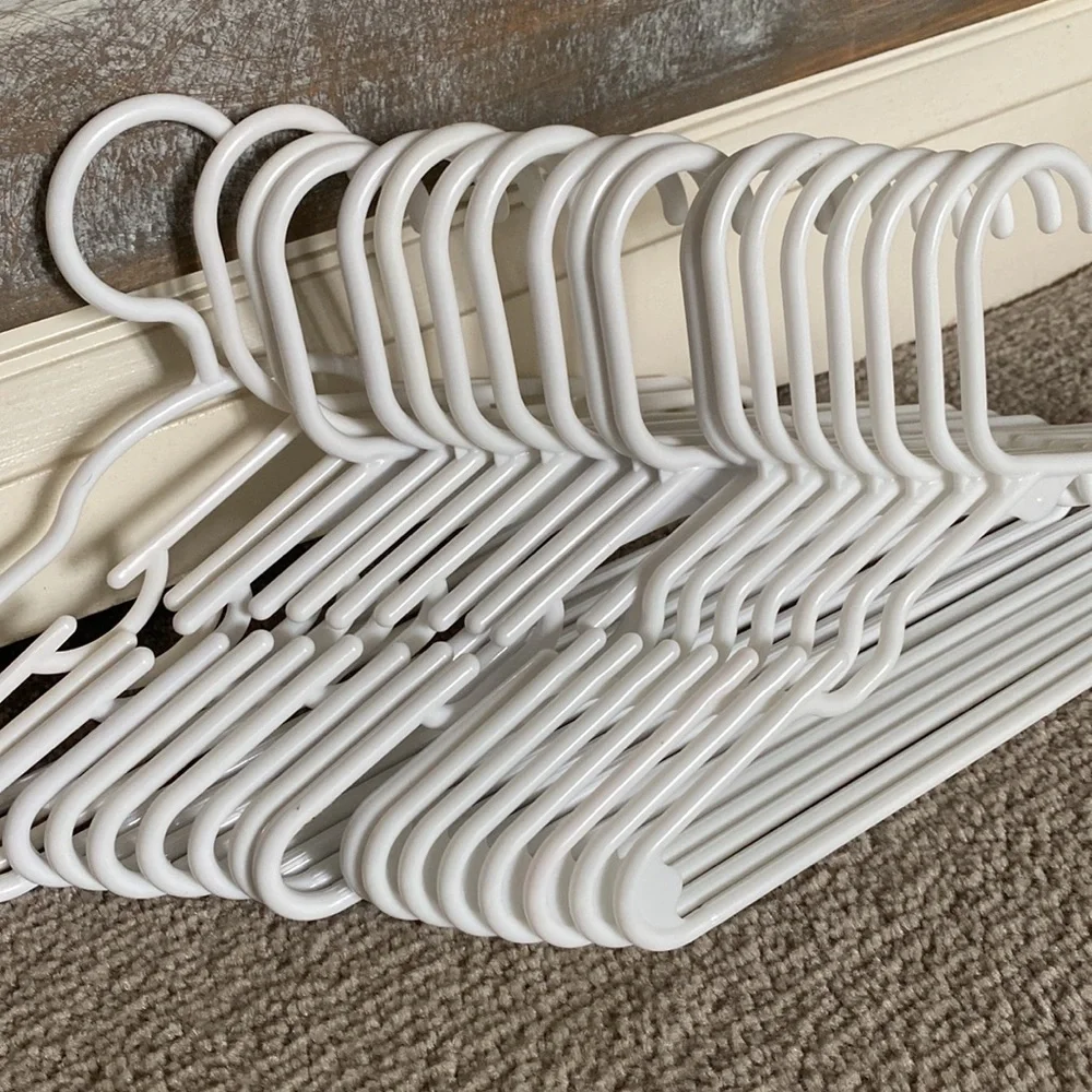 Kids’ Coat Hangers Lot (19)